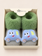 Baby Booties with Cute Cartoon Design & Anti-Slip Sole