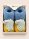 Baby Booties with Cute Cartoon Design & Anti-Slip Sole