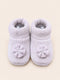 Knitted Baby Booties Gift Set (Light Lilac)