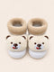 Baby Booties with Cute Cartoon Design & Anti-Slip Sole