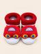 Baby Booties with Cute Cartoon Design & Anti-Slip Sole