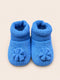 Knitted Baby Booties Gift Set (Royal Blue)