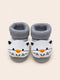 Baby Booties with Cute Cartoon Design & Anti-Slip Sole