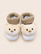 Baby Booties with Cute Cartoon Design & Anti-Slip Sole
