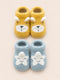 2-Pair Soft Baby Booties Gift Set