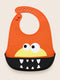 Funny Monster Adjustable Silicone Baby Bib