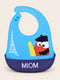 Paris Monster Adjustable Silicone Baby Bib