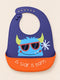 Cute Monster Adjustable Silicone Baby Bib