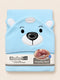Baby Hooded Wrapping Sheet (Blue)
