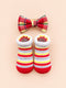 Baby Bow Tie & Socks Gift Set – 2 Pcs