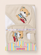 Beige bear Baba & Baby 8 pcs gift set