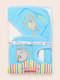 Blue whale Baba & Baby 8 pcs gift set