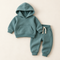 Little Explorer Hooded Set - Teal
