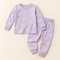 Rainbow Dreams Pajama Set - Lilac